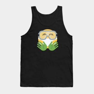 Emoji quarantine Tank Top